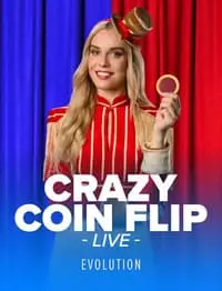 Juego Crazy Coin Flip Live